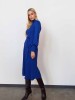 Maliin blue merino wool dress