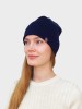 Nory merino wool dark blue hat