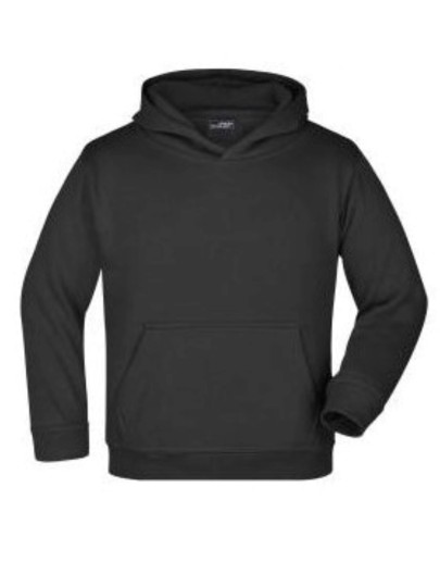 Youth Hooded Sweater ST718 / Black