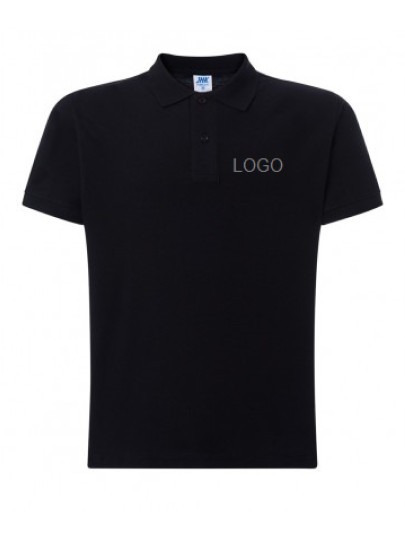 Polo shirt for young men PORA210 /Black