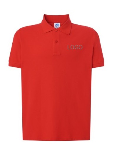 Polo shirt for young men PORA210 /Red