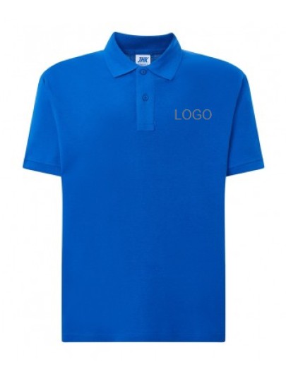 Polo shirt for young men PORA210 /Royal-blue