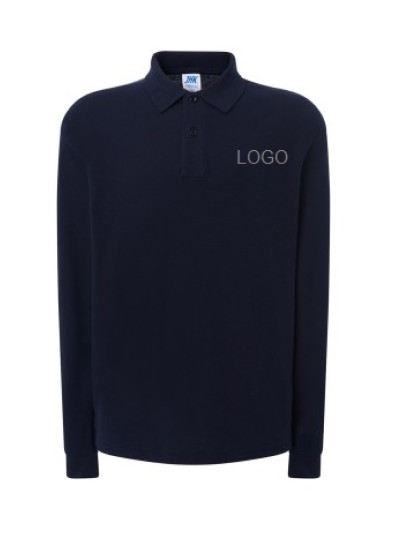 Polo shirt for young men PORA210LS /Navy