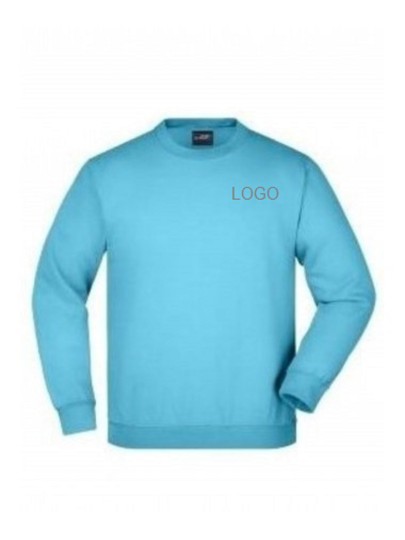 Round Sweat Heavy JN040 / Sky-blue