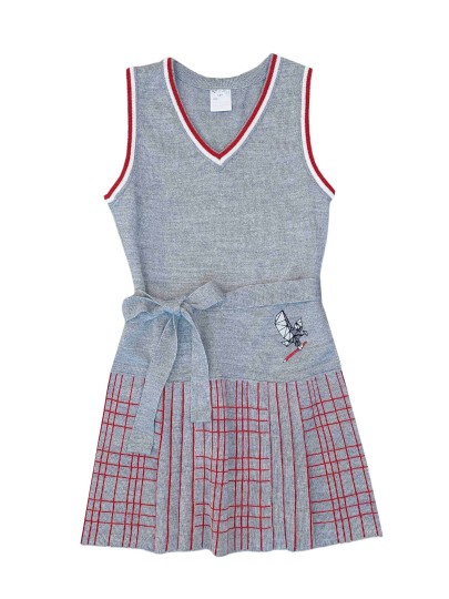 JPK Virge 25 Dress for Girls /Grey + red