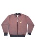 Zippered bomber jacket for Kids TERA Pikky /Light-grey+orange