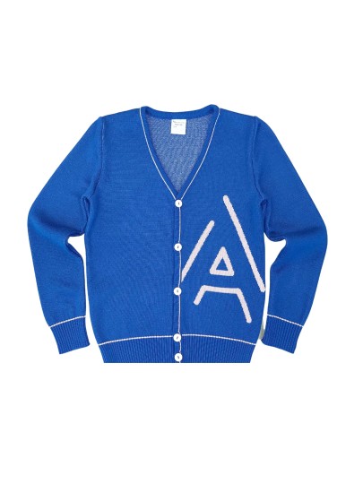 AK PETRI 02 Cardigan for kids and young`s /Blue