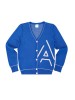 AK PETRI 02 Cardigan for kids and young`s /Blue