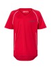 Childrens sports shirt JN386K / Red+white