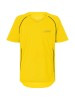 Childrens sports shirt JN386K / Yellow