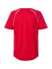 Childrens sports shirt JN386K / Red+white