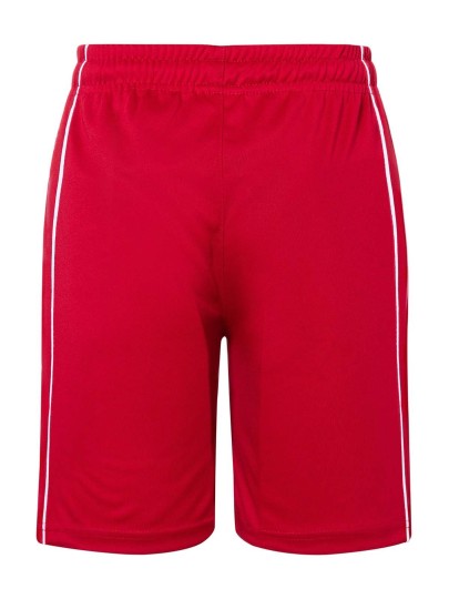 Basic Team Shorts Junior JN387K / Red+white