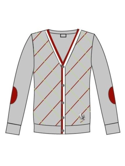JPK VERN 02 Cardigan for kids and Young`s / Grey