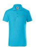 Children's Polo 222 turquoise / Blue atoll