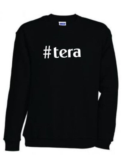TERA Round Sweat Heavy / Black / for student 7-9th grade only!