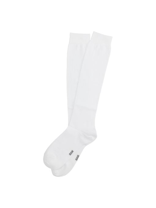 Knee-high socks art 2216 white