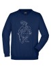 Round Sweat Junior / Navy