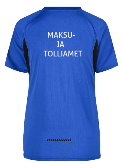 Naiste spordisärk JN316/ royal blue+ black