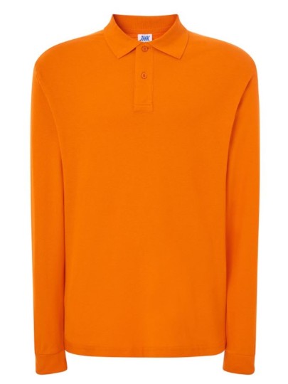 Polo shirt for young men PORA210LS /Orange