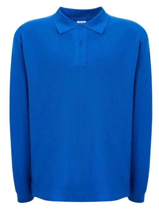 Noormeeste ja meeste pikkade varrukatega polosärk PORA210LS /Royal blue