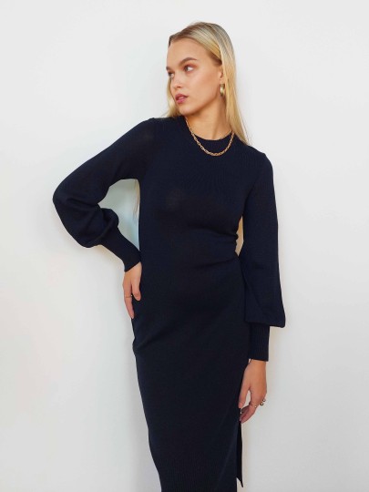 Daniela 115 dark blue dress