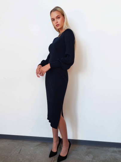 Daniela 115 dark blue dress