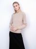 BEILY beige merino wool sweater