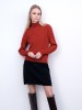 BEILY red merino wool sweater