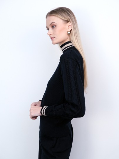 BEILY nightblue merino wool sweater