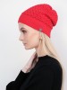 Ruut merino wool hat red