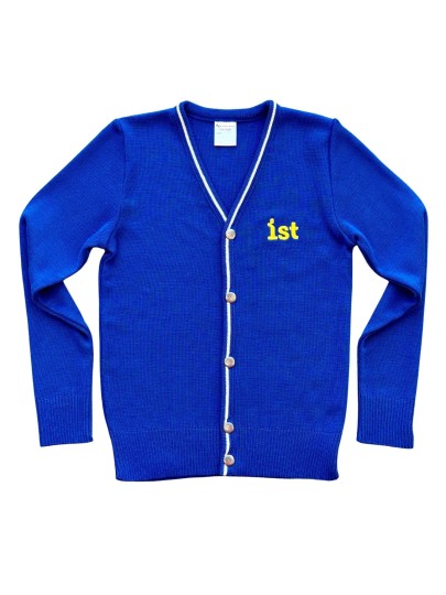 IST Cardigan for Kids and Young`s VALO 02 / blue