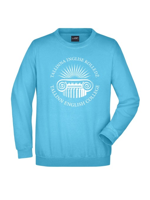 TEC Round Sweat Heavy / Turquoise