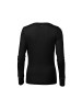 Ladies 100% merino wool long sleeved T-shirt 160/black