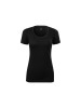 Ladies merino wool T-shirt 158/black