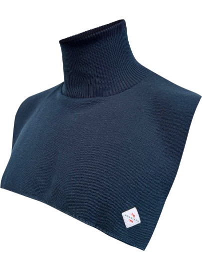 K-223 knitted dark blue collar