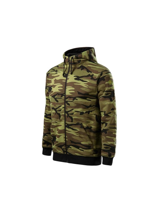 Men´s sweatshirt CAMO ZIPPER C19