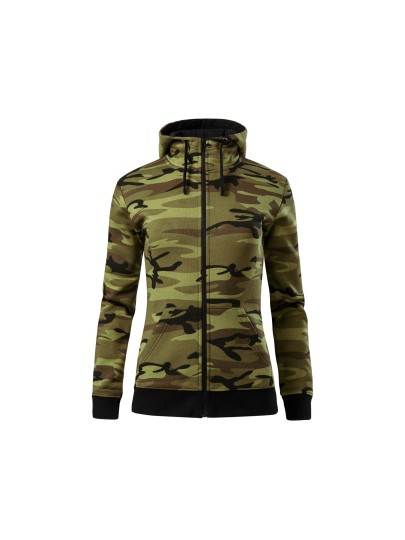 Women's sweatshirt CAMO ZIPPER C20