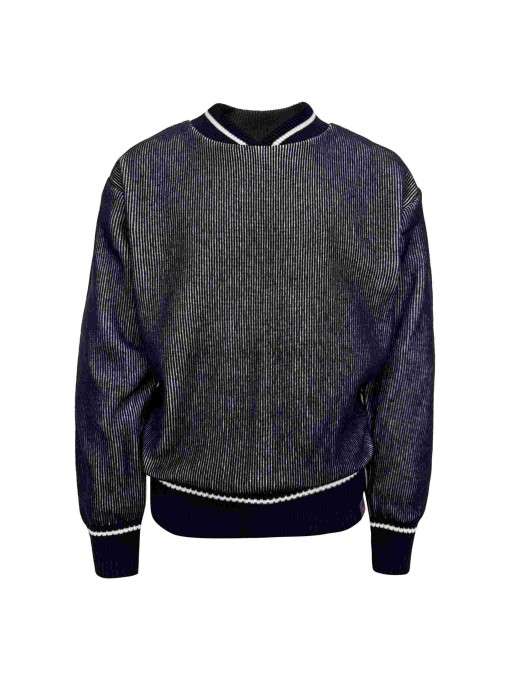 Children´s knitted sweatshirt jacket PG PIKO / Navy