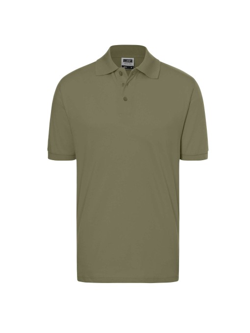 Men's polo JN070/olive green