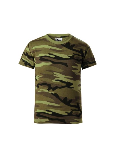 Laste T-särk camouflage 149/roheline