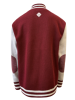 Bomber jacket TIK COL / bordeaux