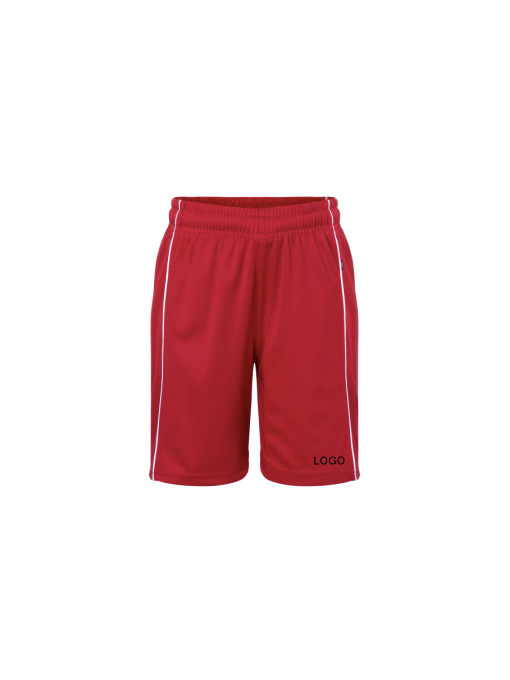 Basic Team Shorts Junior JN387K / Red+white