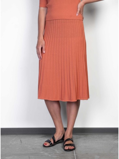 Riin peach color skirt