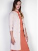 Pamela merino wool light beige cardigan