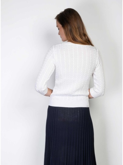 Roosi white sweater