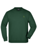 EG Round Sweat / dark-green