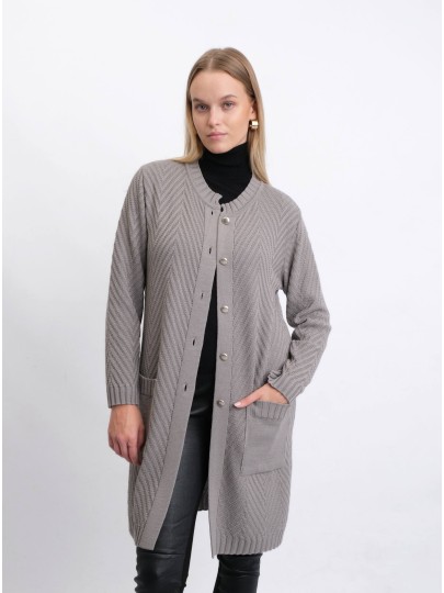 copy of Mona merino wool beige cardigan