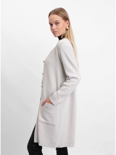 copy of Mona merino wool beige cardigan