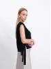 copy of Int black merino wool vest