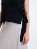 copy of Int black merino wool vest